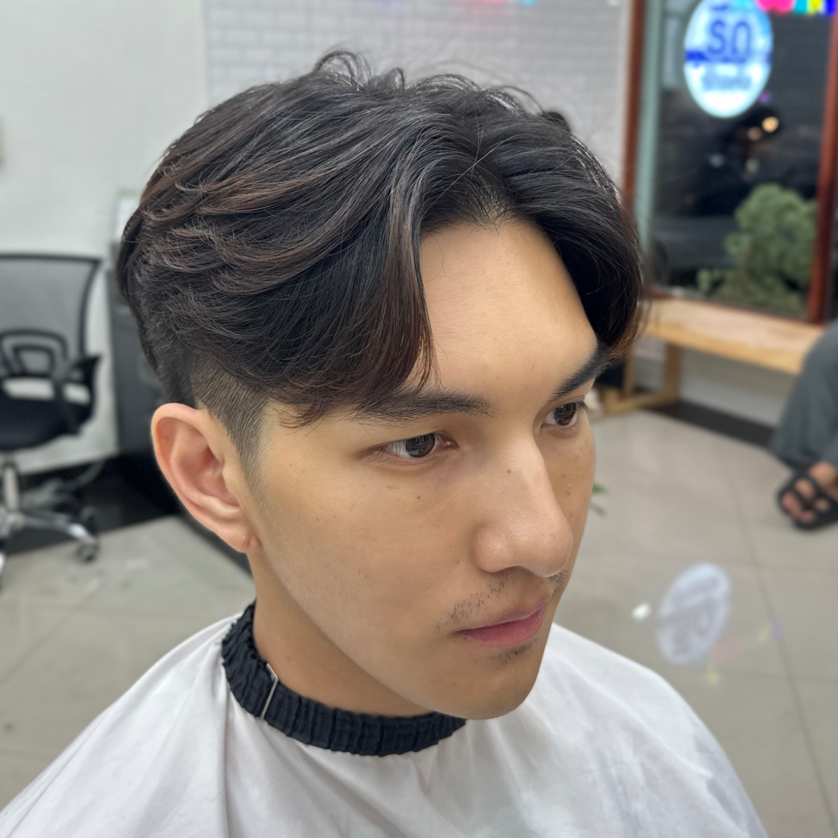 ตัด+ดัดวอลลุ่ม (Haircut + Perm)