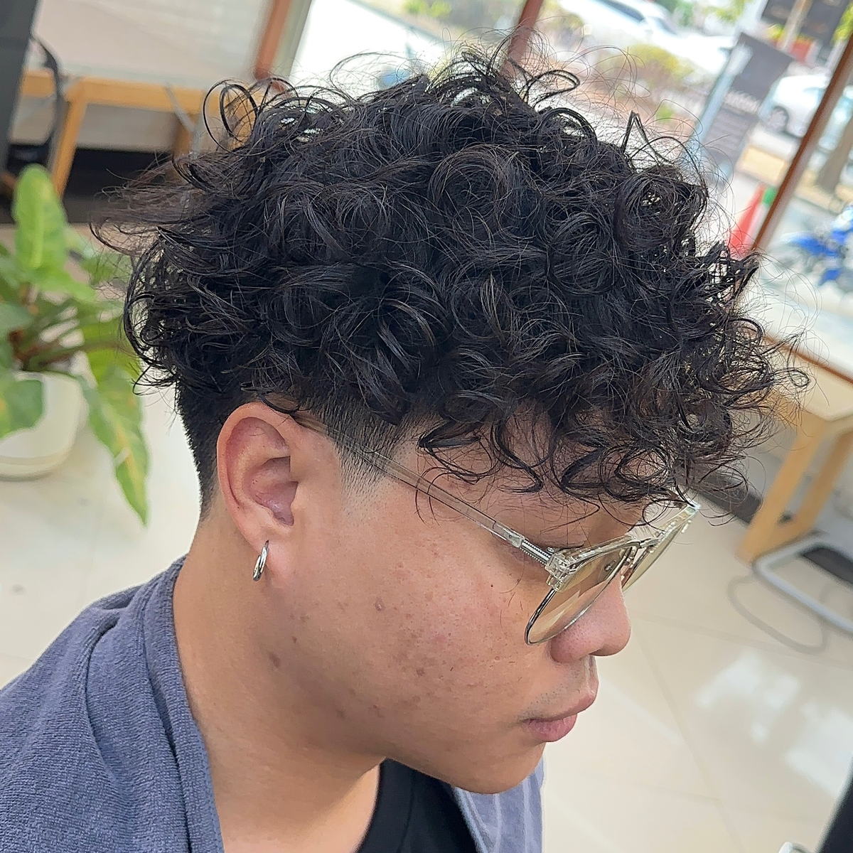 ตัดผม+ดัดหยิก (Haircut + Perm)