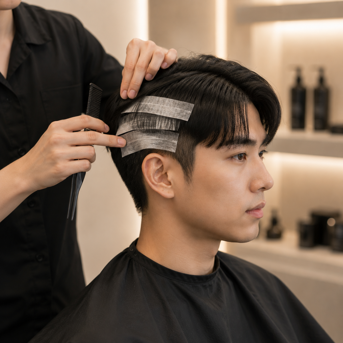 ดาวน์เพิร์ม (Down Perm)