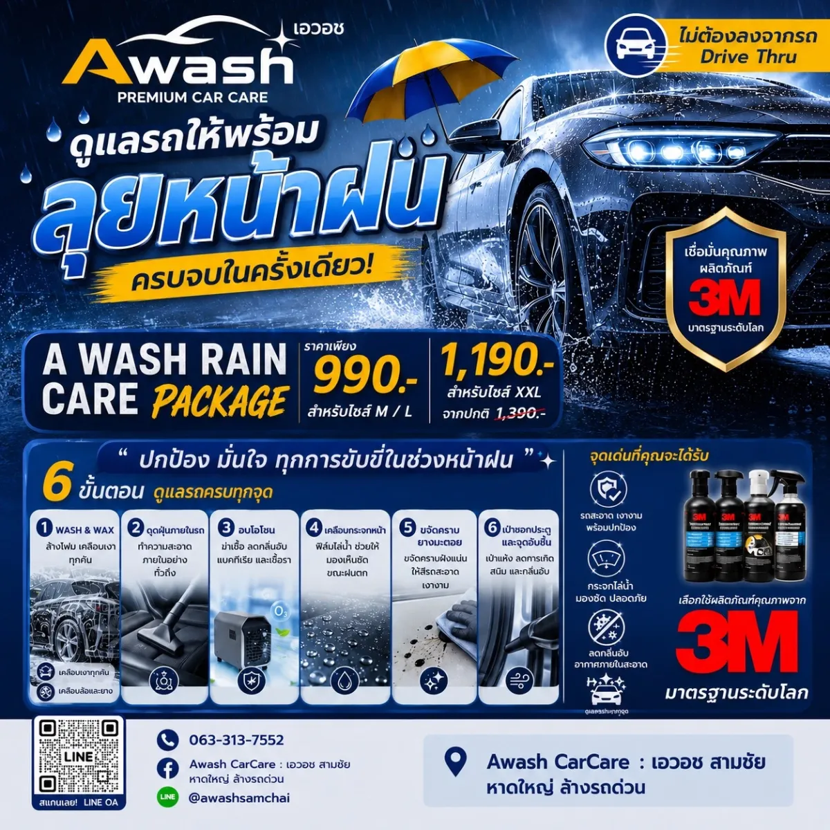 A Wash Rain Care Package