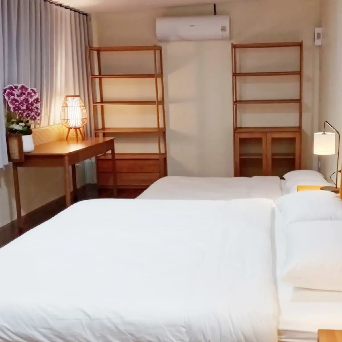 Family room (4 คน) 2 เตียงใหญ่