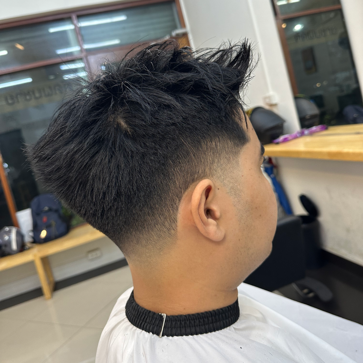 ตัดสระ (cut hair)